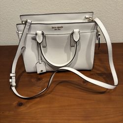 White Kate Spade Purse