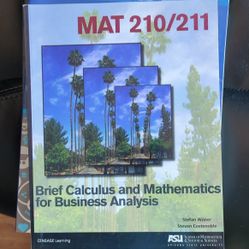 Mat 210/211 Brief Calculus ASU Book