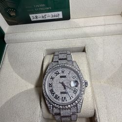 Rolex Datejust 41mm Natural Diamonds 