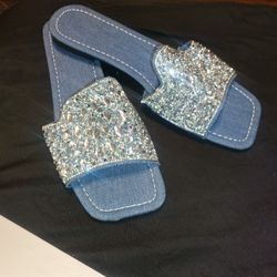 Blue Sandals 