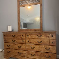 Dresser With Mirror- Must Get ASAP