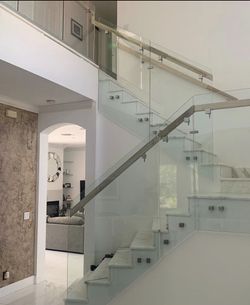 Glass Stair Railing