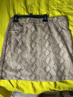 Tan skirt