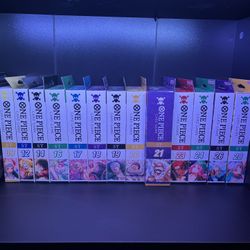 13 Sealed One Piece Starter Decks 09-28