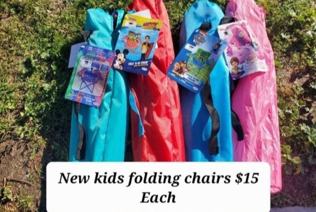 Kids New Folding Chairs