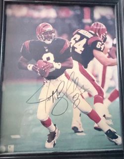 Jeff Blake Signed Cincinnati Bengals Licensed NFL Photo
