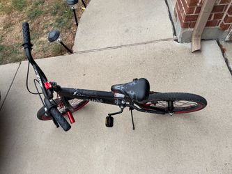 Kids BMX Bike Black and Red
