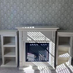Fireplace Bookshelf 