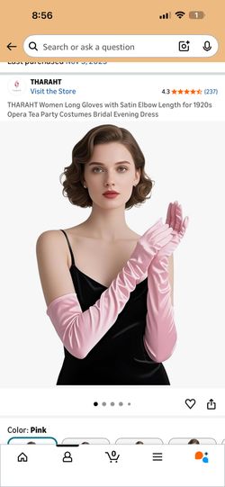 Women long Gloves