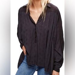 Free People Lovely Day Shirt 