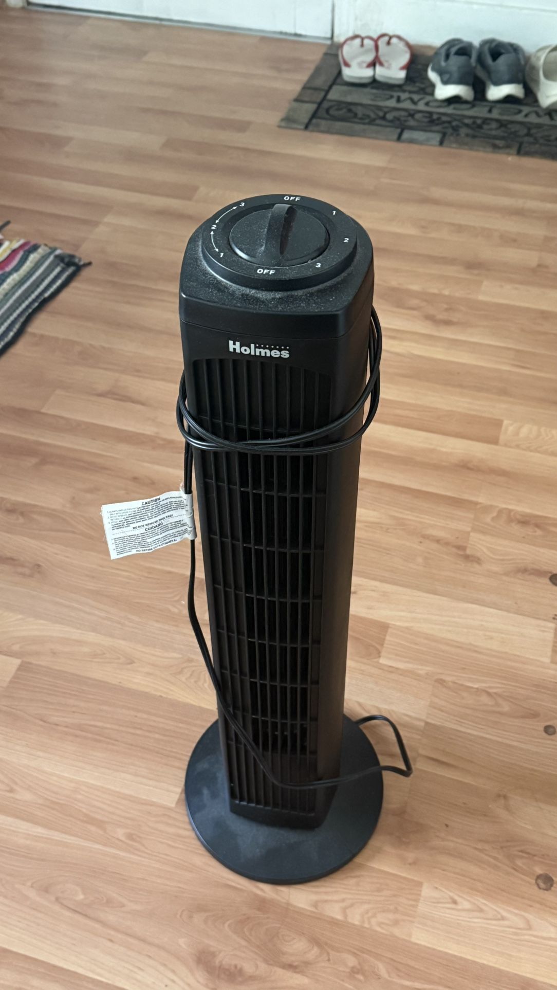 Holmes 29" Manual Tower Oscillating Fan