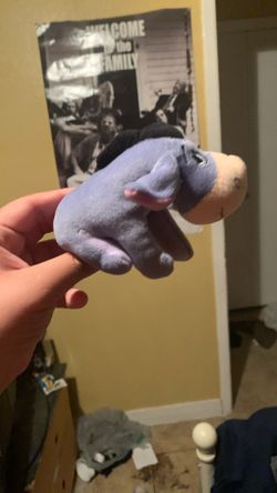 Eyore Winnie The Pooh Little Rattle Toy