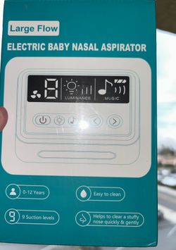 Electric baby Nasal Aspirator