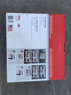 Washing machine outlet box