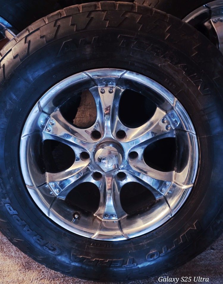 Tires and rims for sale.