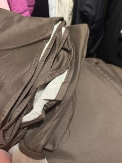 Brown couch covers