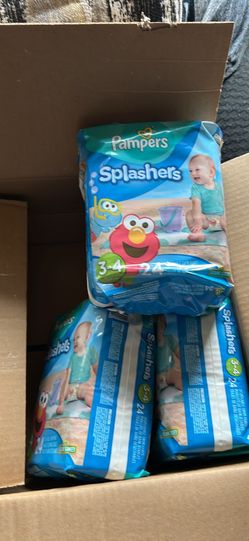 Pampers water diapers