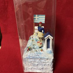 Made In Greece Greek Evzom Musical Box Playing Never On A Sunday Imported From Greece