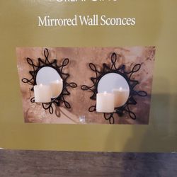 Mirrored Wall Sconces