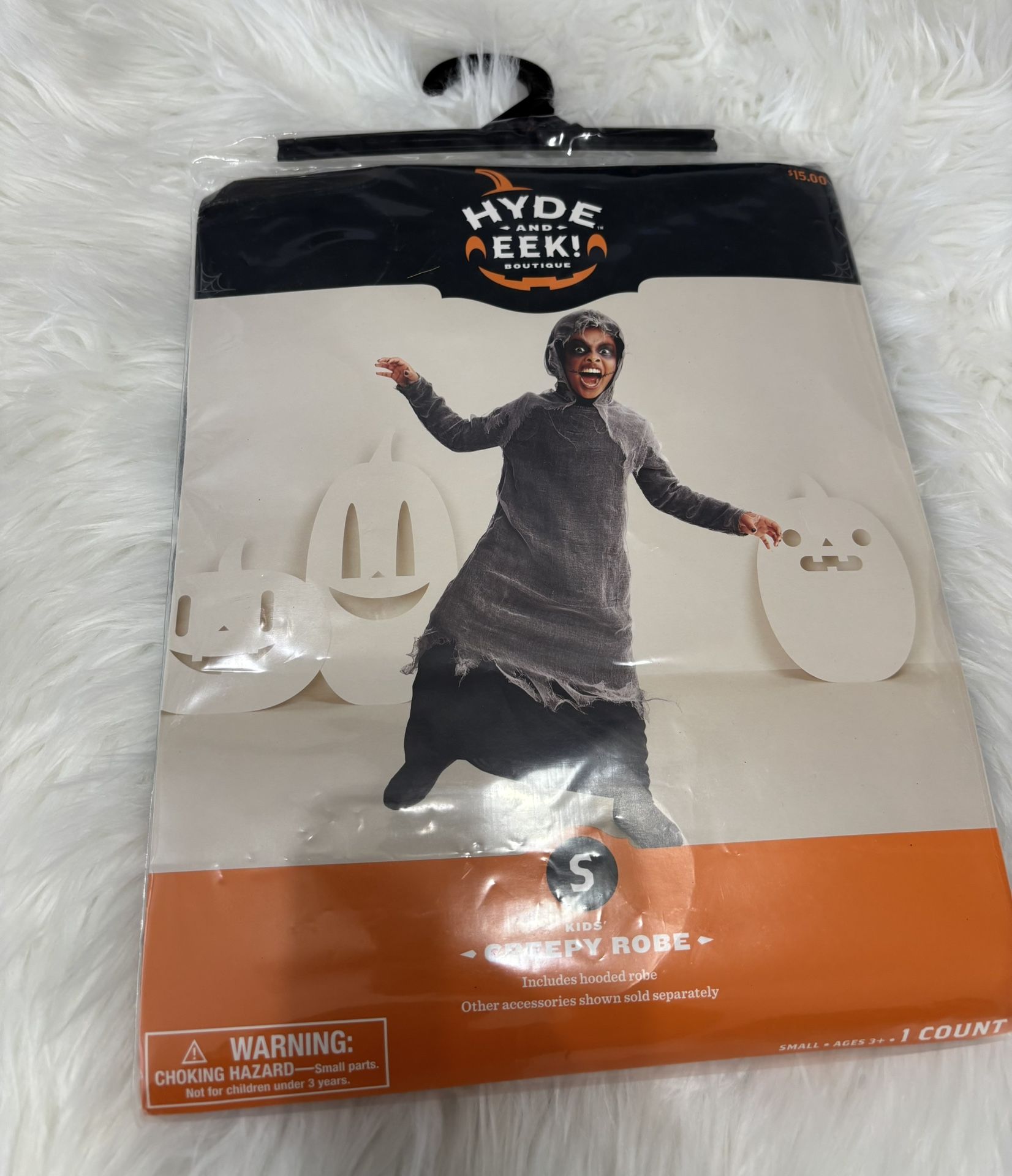 New! Hyde and Eek Creepy Robe Costume *Size Small (6-7Years)
