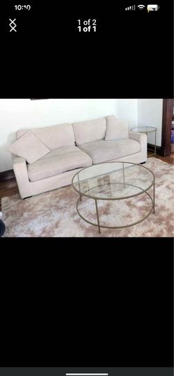 Beige couch