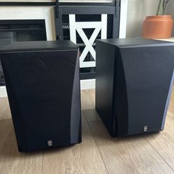 Yamaha NS-6490 Bookshelf Stereo Speakers 8 Ohms