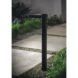 Charlotte Solar Black LED Path Light 20 Lumens