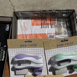 Office Organizers And staplers