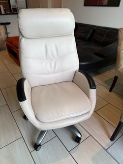 Thomasville Leather Executive Office Chair