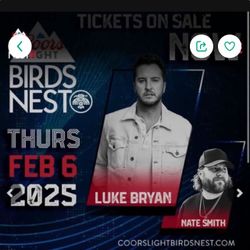 Luke Bryan VIP TICKETS… FOOD & Open Bar