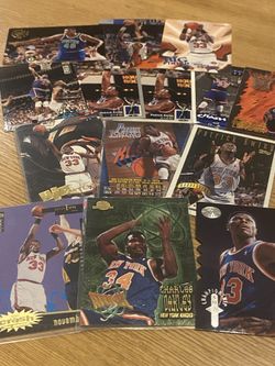 13 Pack Patrick Ewing Cards 90’s Vintage
