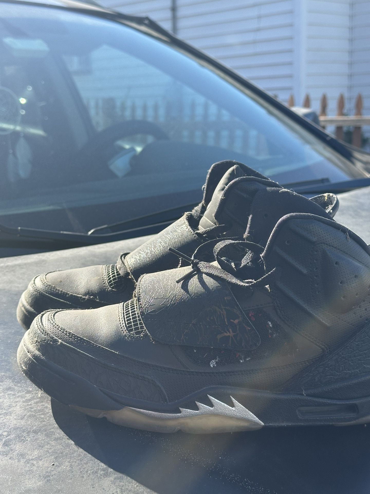 Black Air Jordan Size 11