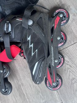 Bladerunner Inline Skates + Protective Gear