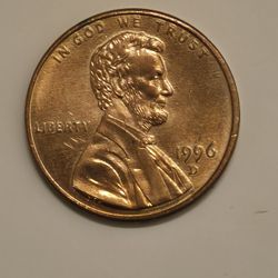 1996 D Doubled Die Obverse & Reverse Lincoln Penny: