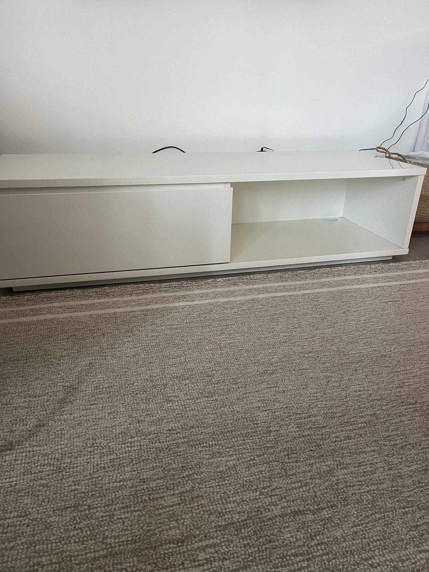 Must Go: White Lacquer Media Console 