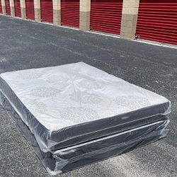 New Full Size Mattress With Box Spring set Colchones Nuevos FULL Size Mattress regular With box Spring set 