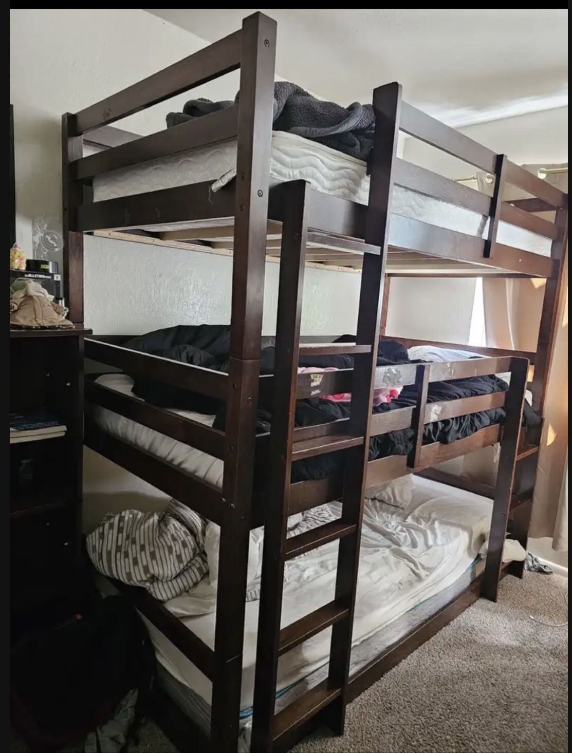 Triple bunk bed just frame
