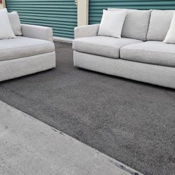 FREE DELIVERY!!! Crate & Barrel "Lounge Deep" Sofa  + Chair ($3K Retail ...70%+ Off) 