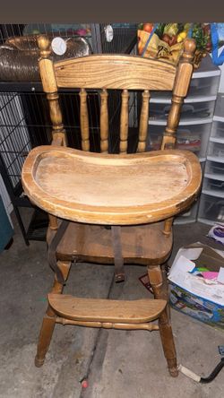 Free Vintage Wooden Highchair
