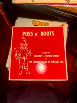 Puss N Boots super rare vinyl