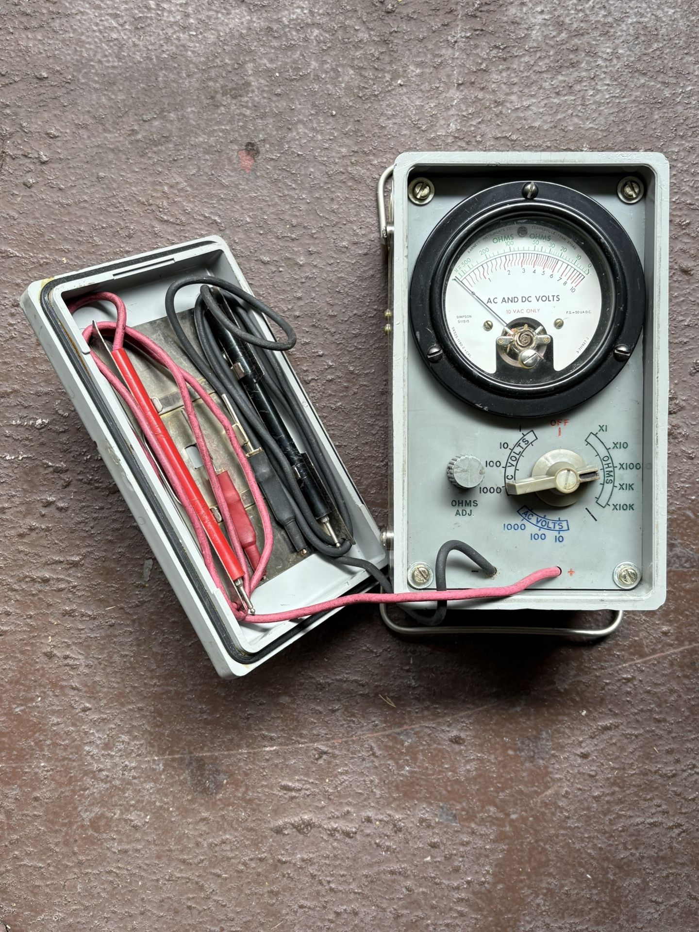 Vintage Multi Watt Meter