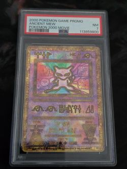 Pokemon Ancient Mew PSA 7