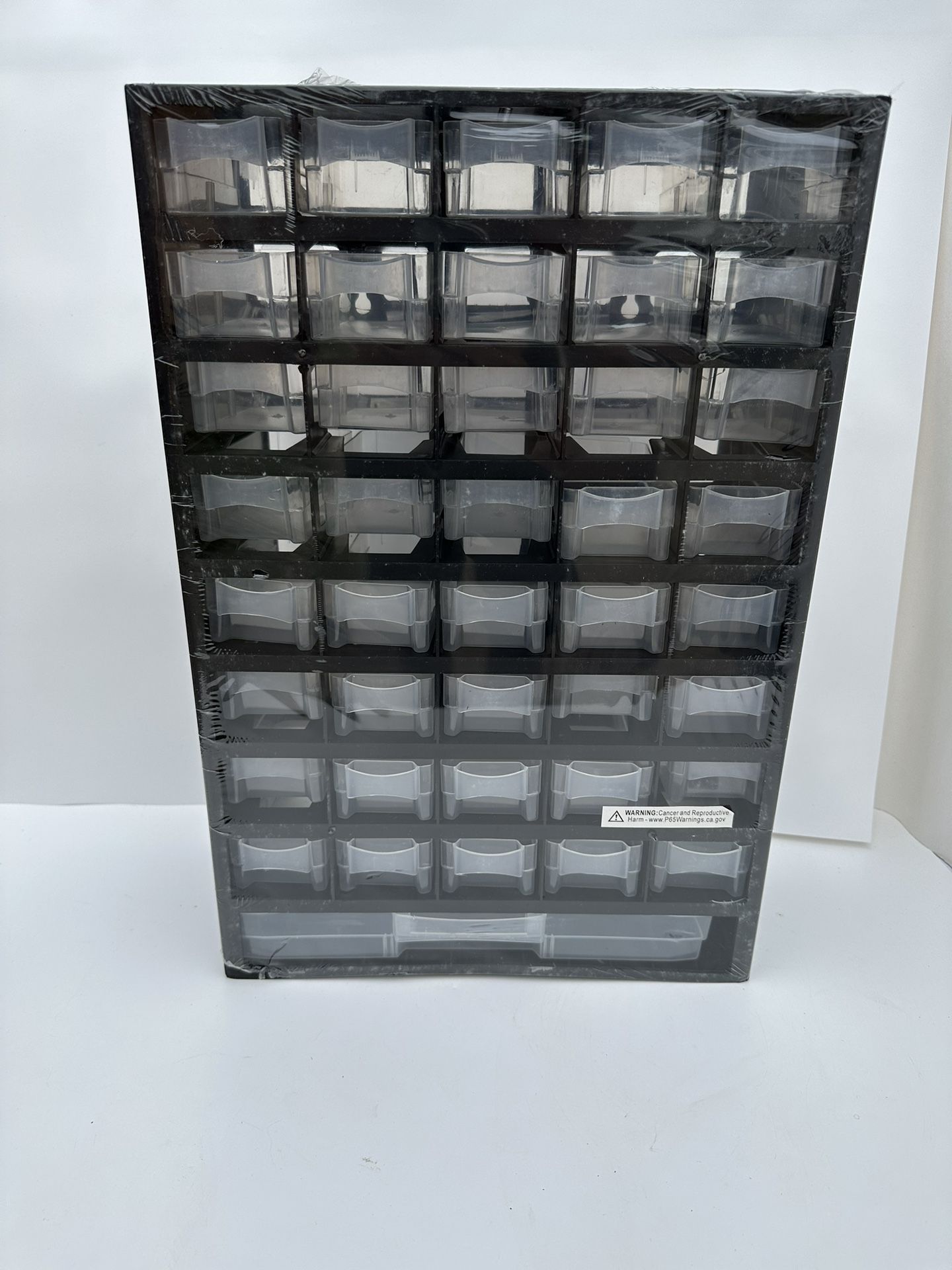 40 Bin Organizer with Full Length Drawer