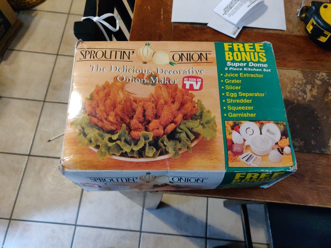 Sprouting onion