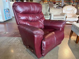 LA-Z-BOY Burgundy Manual Rocking Recliner