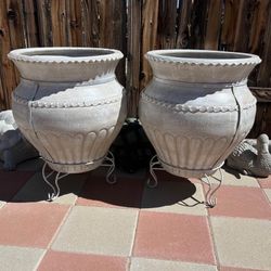 New Flower Pots Made Out Of Clay