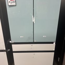 Samsung Bespoke Morning Blue Refrigerator 29 cu ft w/ Beverage Center
