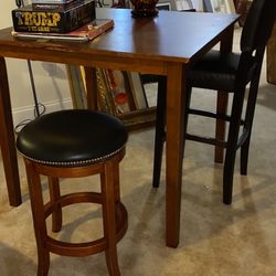 Bar Table  A few Barstools For Sale Too