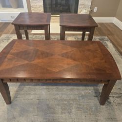 Coffee And Two Side Tables
