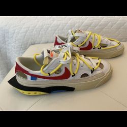 2022 Off-White x Blazer Low 'White University Red'